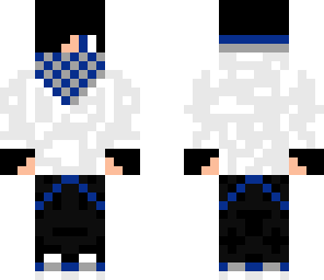 masked blue kid