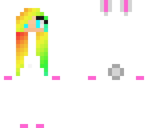 rainbow bunny