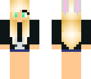 cute blonde bunny girl edit