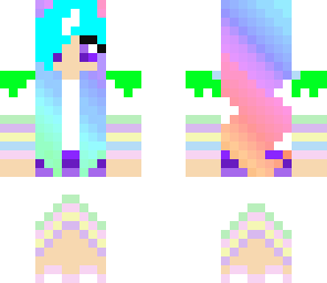 rain bow girl