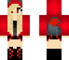 girl wolf in red