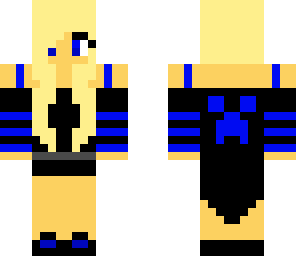 blue girl