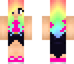 rainbow girl