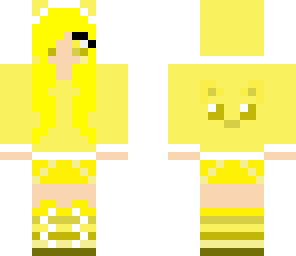 sweet yellow girl cat
