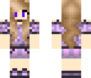 purple girl
