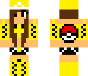 awesome girl pokemon trainer skin