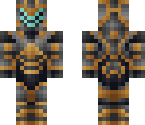 black and orange venator armor v2