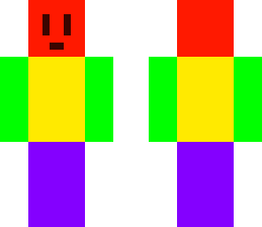 neon person