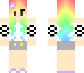rainbow girl