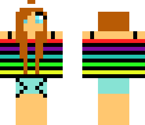 black and rainbow girl