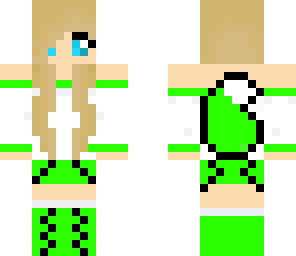 green wolf girl