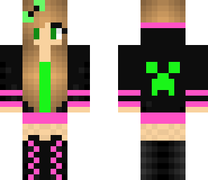 cute creeper girl