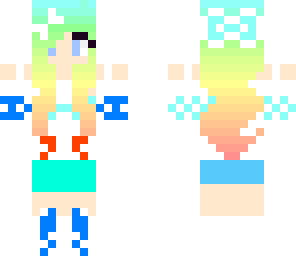 rainbow girl