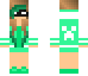 creeper girl with mask