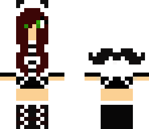 mustache girl