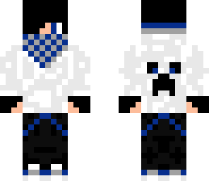 blue masked kid