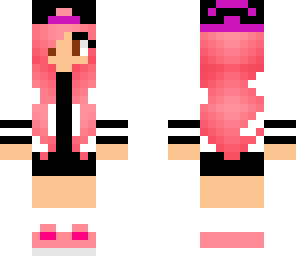 purple and pink girl