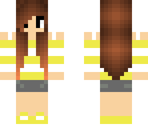 yellow shirt girl