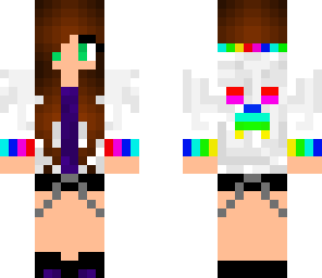 rainbow creeper girl