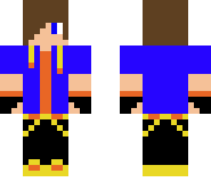 blue teenager