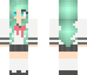 anime school girl
