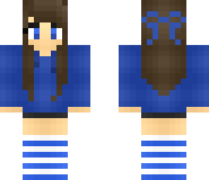 simple blue teenage skin