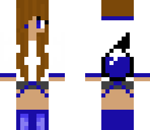 blue potion girl