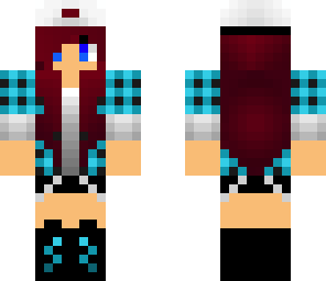 blue plaid