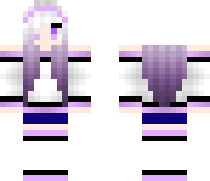 purple panda girl