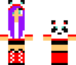 red panda girl