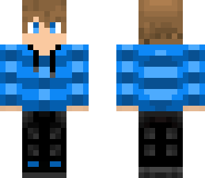 cool blue hoodie 