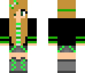 green girl