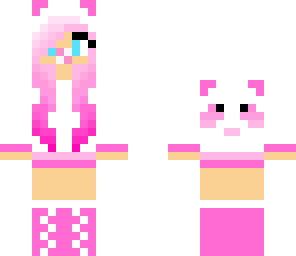baby pink panda