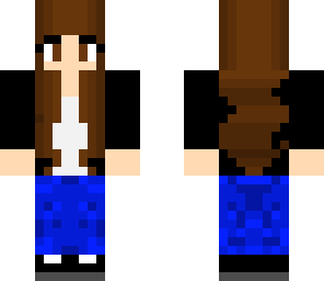 blue girl