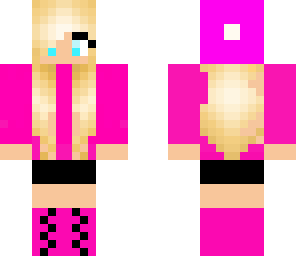 cute pink girl