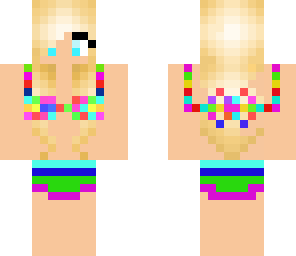 rainbow bikini