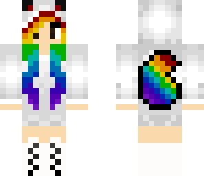 rainbow wolf