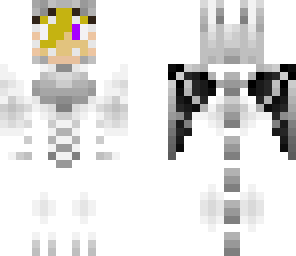 blonde hair ice dragon