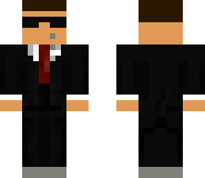 my first skin i made