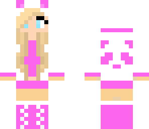 pink panda girl