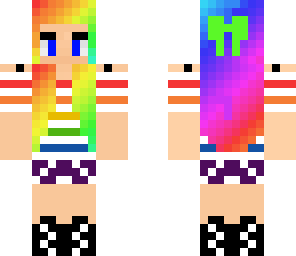 newer fixed rainbow girl