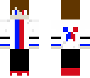 azul y rojo