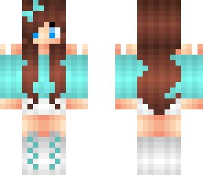 me as a minecraft skin