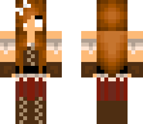 herobrine pirate girl