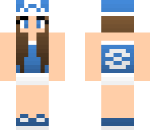 pokemon trainer girl blue version