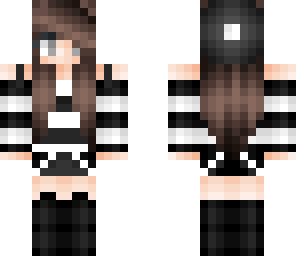 black beanie girl