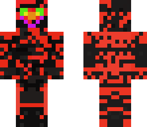 red black boy