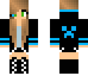 edited creeper girl