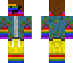 summer edition rainbow derp man