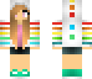 rainbow girl